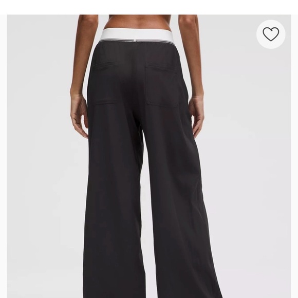NWT Lululemon Swift Wide Leg Pant Logo Band - Picture 4 of 13